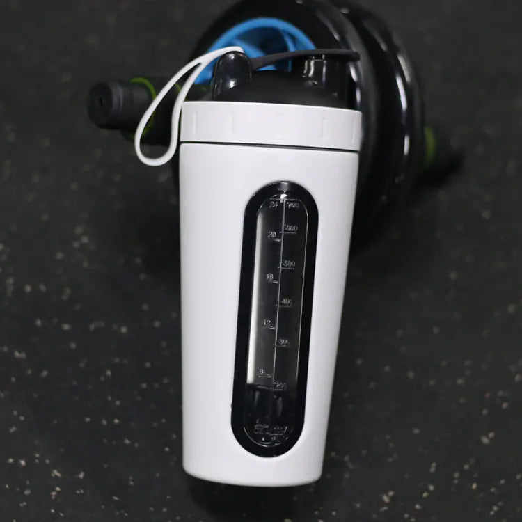 Stainless Steel Transparent Shaker Bottle for Fitness